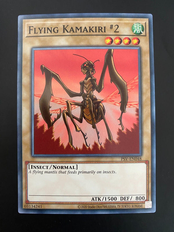 Yugioh Flying Kamakiri #2 PSV-EN048 Common Unlimited Edition NM/MINT
