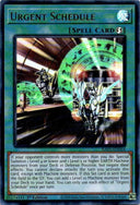 Yugioh Urgent Schedule RA05-EN064 NA Print Ultra Rare 1st Edition NM
