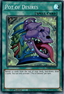 Yugioh Pot of Desires RA01-EN056 Super Rare 1st Edition NM