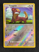 Pokemon Yungoos 109/149 Sun Moon Base Reverse Holo VLP