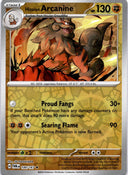Pokemon Hisuian Arcanine 100/167 Twilight Masquerade Reverse Holo NM