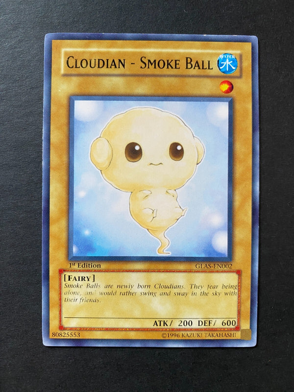 Yugioh Cloudian - Smoke Ball GLAS-EN002 Common 1st Edition LP