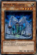 Yugioh Worm Millidith HA02-EN024 Super Rare 1st Edition LP