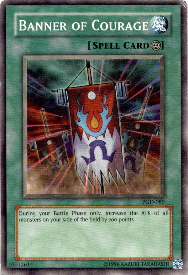 Yugioh Banner of Courage PGD-089 Common Unlimited Edition HP/MP