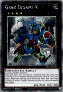 Yugioh Gear Gigant X RA04-EN188 Platinum Secret Rare 1st Edition NM