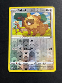 Pokemon Bidoof 120/172 Brilliant Stars Reverse Holo VLP/NM