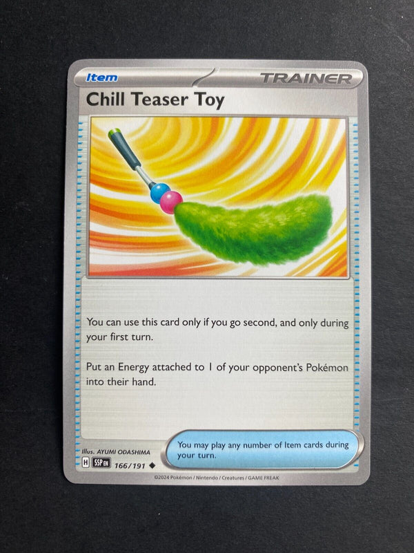 Pokemon Chill Teaser Toy 166/191 Suring Sparks Non Holo NM