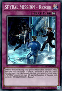 Yugioh SPYRAL MISSION - Rescue OP13-EN012 Super Rare Unlimited Edition NM