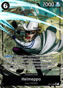 One Piece Helmeppo OP11-092 A Fist of Divine Speed SR ALT ART NM