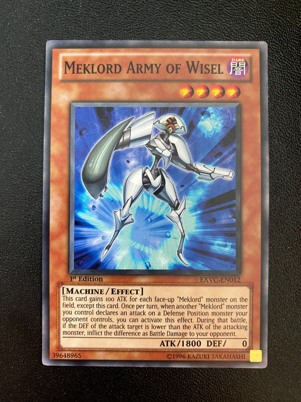 Yugioh Meklord Army of Wisel EXVC-EN012 Common 1st Edition LP