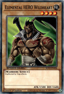 Yugioh Elemental HERO Wildheart SGX3-ENA06 Speed Duel Common 1st Edition NM