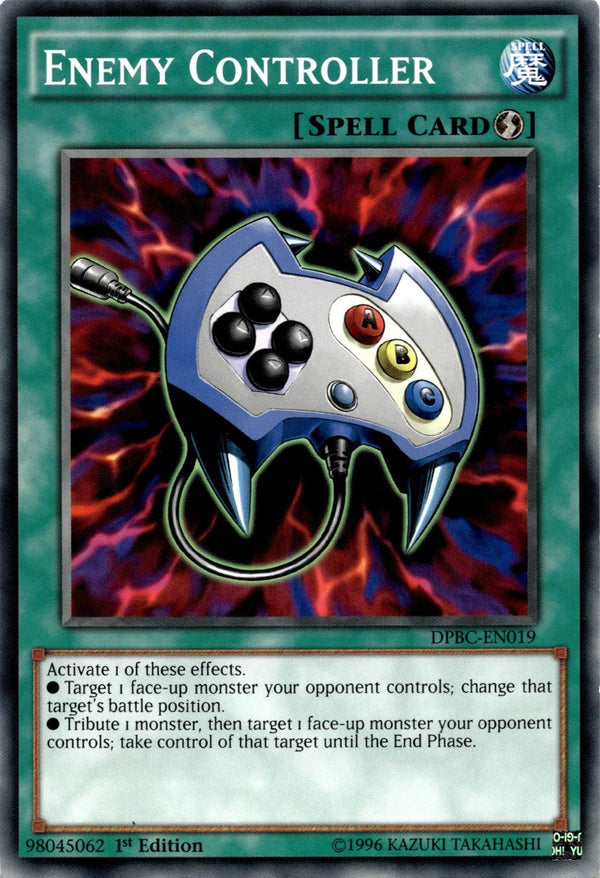 Yugioh Enemy Controller DPBC-EN019 Common 1st Edition LP