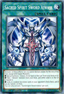 Yugioh Sacred Spirit Sword Aiwass CORI-EN054 Common 1st Edition NM