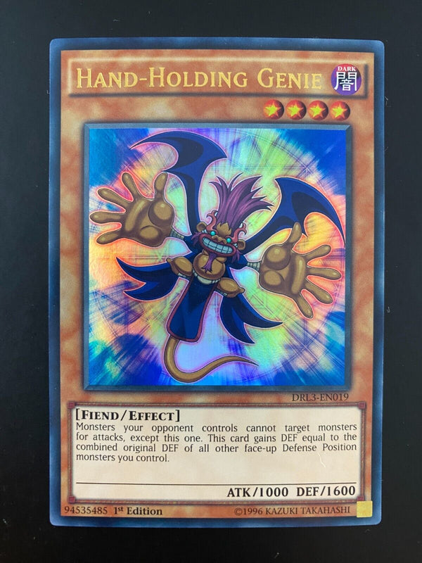 Yugioh Hand-Holding Genie DRL3-EN019 1st Edition NM