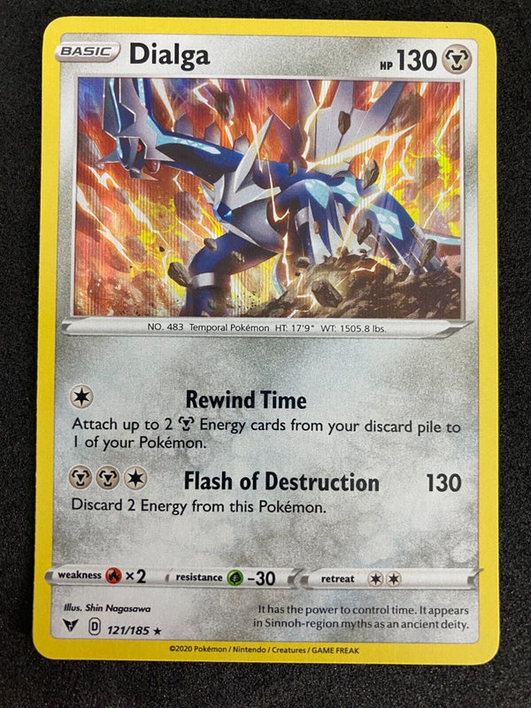 Pokemon Dialga 121/185 Vivid Voltage Holo NM-MINT