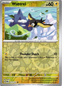 Pokemon Wattrel 075/167 Twilight Masquerade Reverse Holo NM
