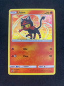 Pokemon Litten SM23 Cosmos Black Star Promos Holo MP Nice Front