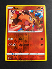 Pokemon Tepig 023/163 Battle Styles Reverse Holo NM