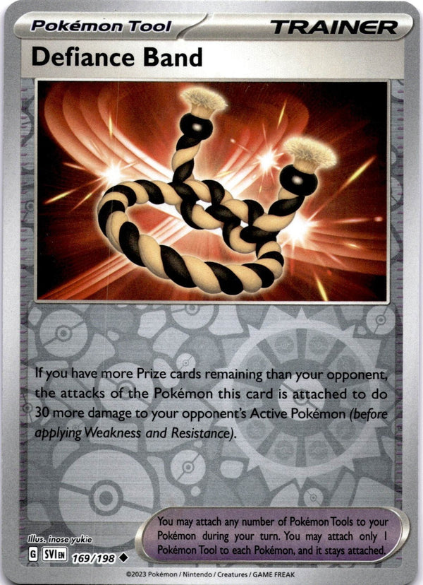 Pokemon Defiance Band 169/198 Scarlet Violet Base Reverse Holo MP