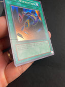 Yugioh Card Destruction SDY-A042 Super Rare Unlimited Edition DAMAGED