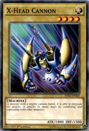 Yugioh X-Head Cannon SDKS-EN005 Common 1st Edition LP