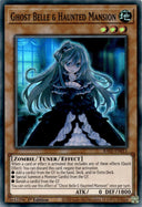 Yugioh Ghost Belle & Haunted Mansion RA01-EN011 Super Rare 1st Edition NM