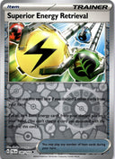 Pokemon Superior Energy Retrieval 189/193 Paldea Evolved Reverse Holo NM