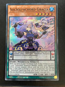 Yugioh SolSolfachord Gracia ANGU-EN018 Super Rare 1st Edition NM/MINT