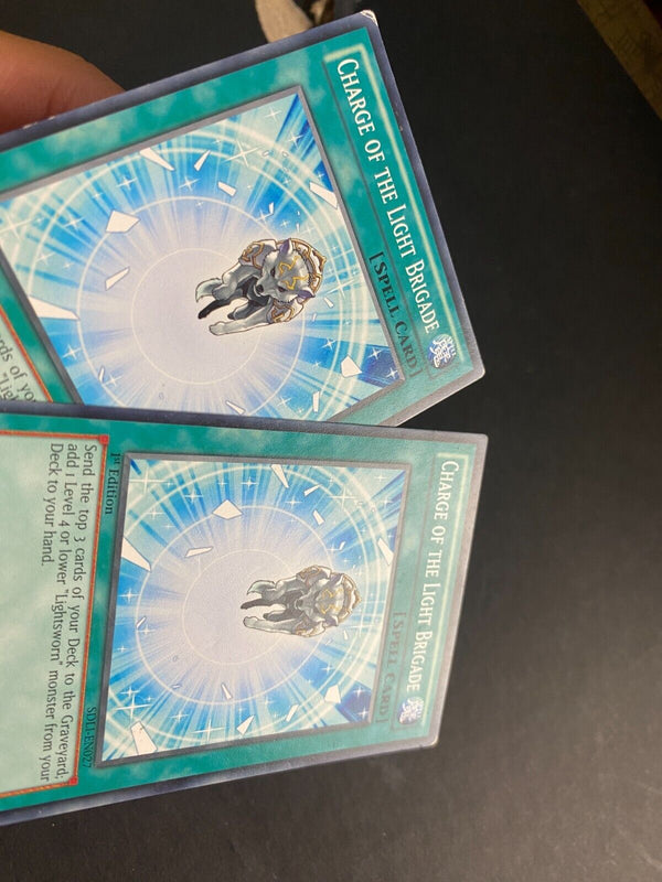 Yugioh Charge of the Light Brigade SDLI-EN027 Common 1st Edition HP