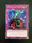 Yugioh Bottomless Trap Hole GEIM-EN045 Rare 1st Edition LP/VLP