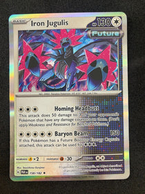 Pokemon Iron Jugulis 158/182 Paradox Rift Holo NM