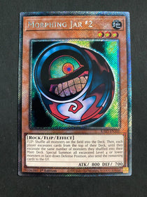 Yugioh Morphing Jar #2 RA03-EN100 Platinum Secret Rare 1st Edition NM