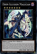 Yugioh Ebon Illusion Magician SHVI-ENSE1 Super Rare Limited Edition VLP/NM