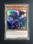 Yugioh Mighty Dino King Rex DUNE-EN008 Super Rare 1st Edition NM