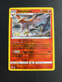 Pokemon Talonflame 032/189 Darkness Ablaze Reverse Holo NM