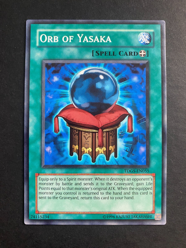Yugioh Orb of Yasaka TDGS-EN055 Common Unlimited Edition VLP/NM