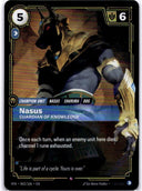 Riftbound Nasus, Guardian of Knowledge 063/166 Vendetta Rare NM