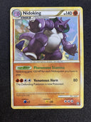 Pokemon Nidoking 6/102 HGSS Triumphant Cracked Ice Holo NM