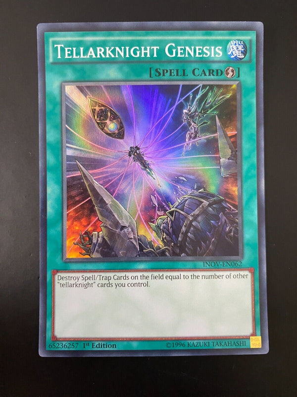 Yugioh Tellarknight Genesis INOV-EN062 Super Rare 1st Edition LP