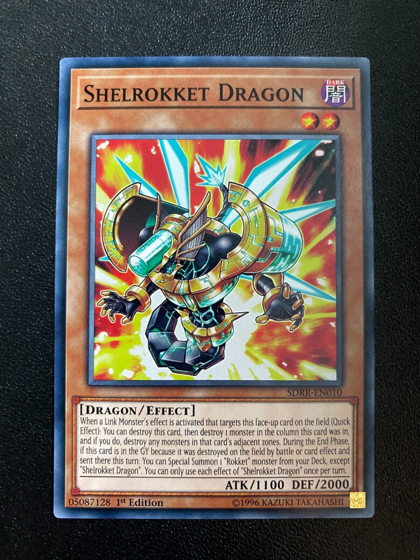 Yugioh Shelrokket Dragon SDRR-EN010 Common 1st Edition NM