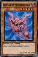 Yugioh Svartalf of the Nordic Alfar STOR-EN015 Super Rare Unlimited Edition LP