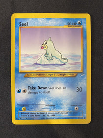 Pokemon Seel 81/105 Neo Destiny Non Holo Common NM