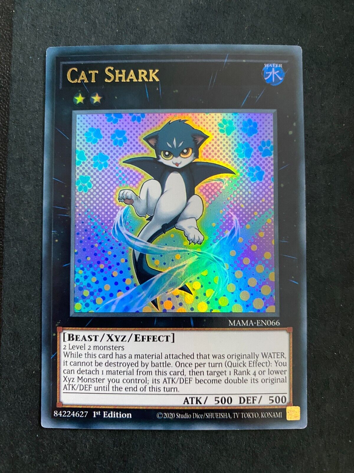 Yugioh Cat Shark MAMA-EN066 Ultra Rare 1st Edition NM