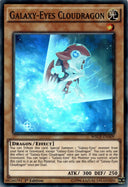 Yugioh Galaxy-Eyes Cloudragon WSUP-EN009 Super Rare 1st Edition LP