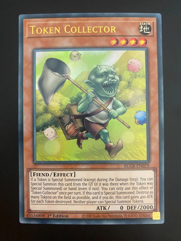 Yugioh Token Collector BLCR-EN079 1st Edition Ultra Rare NM