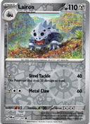 Pokemon Lairon 121/167 Twilight Masquerade Reverse Holo NM