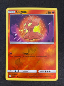 Pokemon Slugma 26/236 Cosmic Eclipse Reverse Holo NM