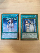 Yugioh Forbidden Chalice and Dress PGLD-EN047 PGLD-EN049 1st Edition LP