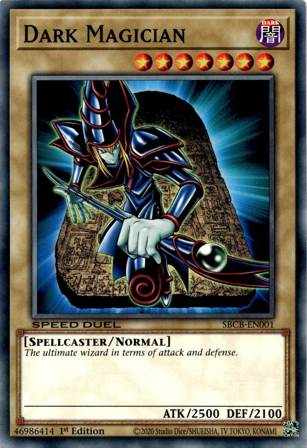 Yugioh Dark Magician SBCB-EN001 Speed Duel Common 1st Edition NM