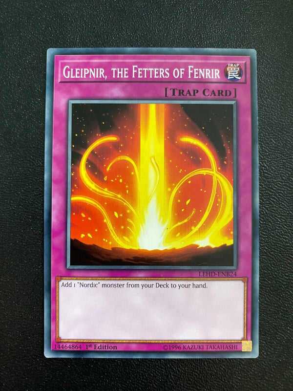 Yugioh Gleipnir, the Fetters of Fenrir LEHD-ENB24 Common 1st Edition LP